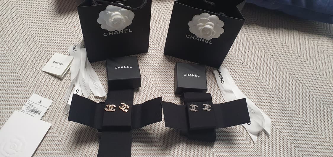 샤넬 CC 정품 귀걸이 상품이미지5