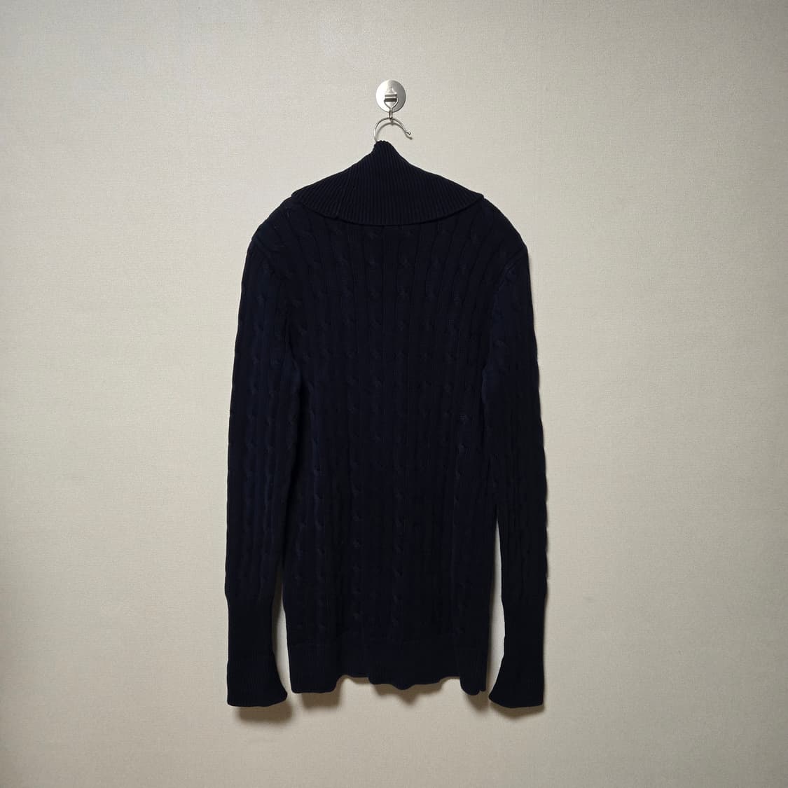 폴로랄프로렌 스포츠 코튼 폴라 롱 니트 / 여성 니트 상품이미지9