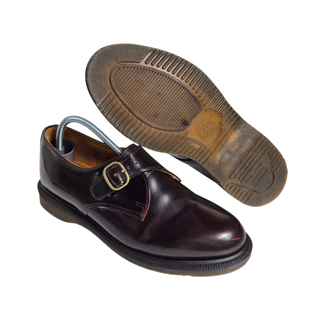 240) Dr.Martens 닥터마틴 싱글 몽크 스트랩 버건디 상품이미지2