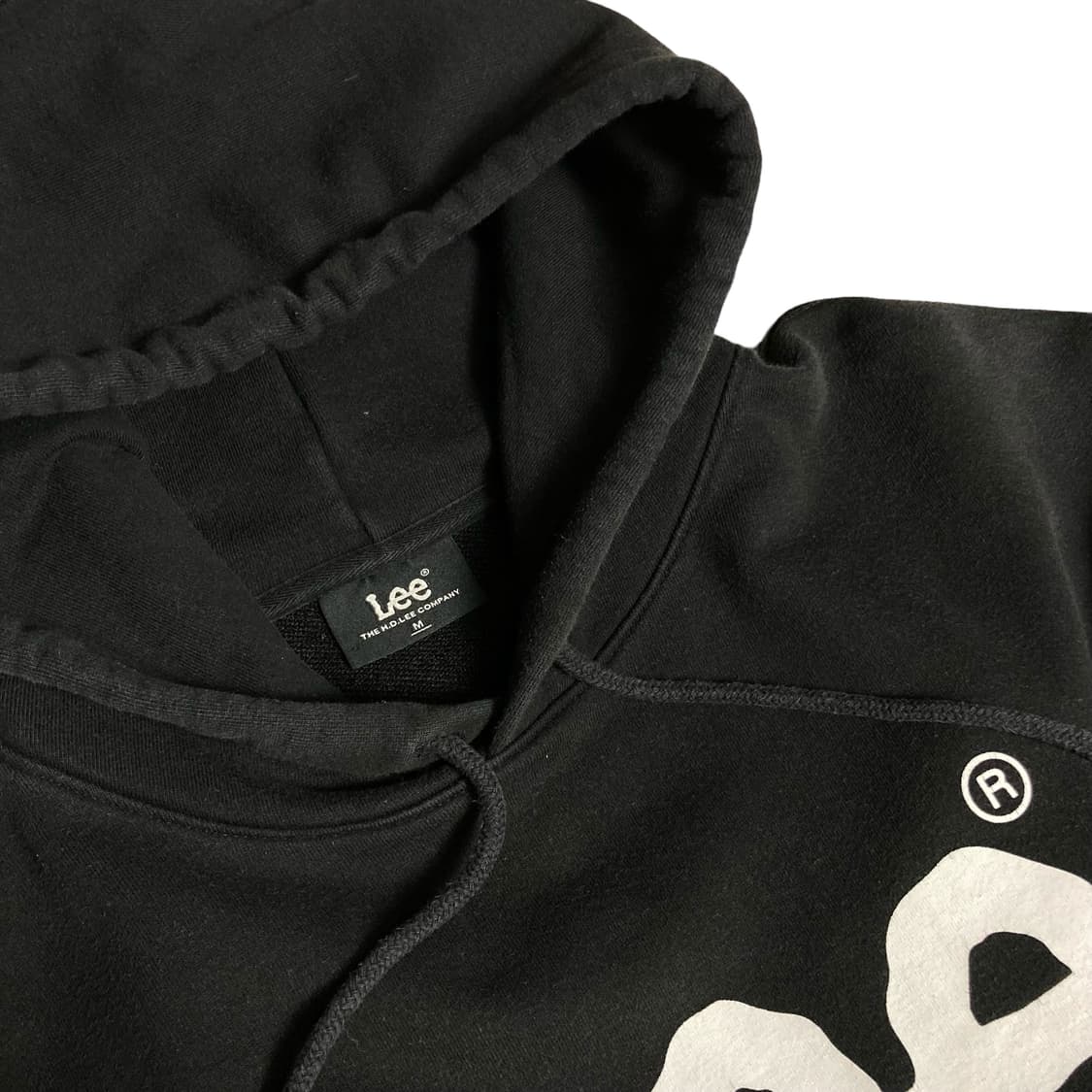 lee 빅로고 블랙 후드티 상품이미지4