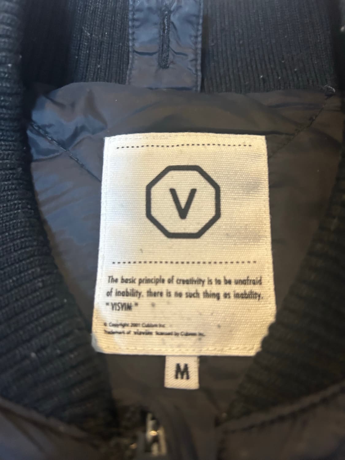 비즈빔 초기 VISVIM C.POLLARD INSULATOR MA-1자켓 상품이미지4