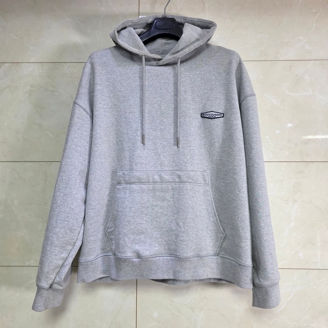 {클로젯}[48]우영미 백로고 프린팅 후드티 상품이미지1