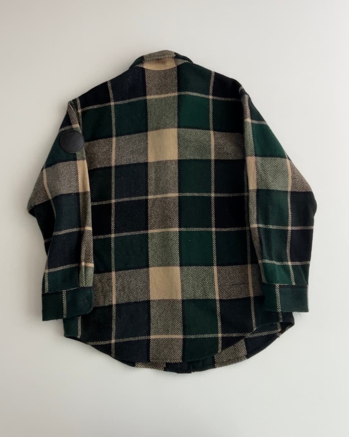 폴로스포츠 투포켓 체크 울 셔츠자켓 m 상품이미지8