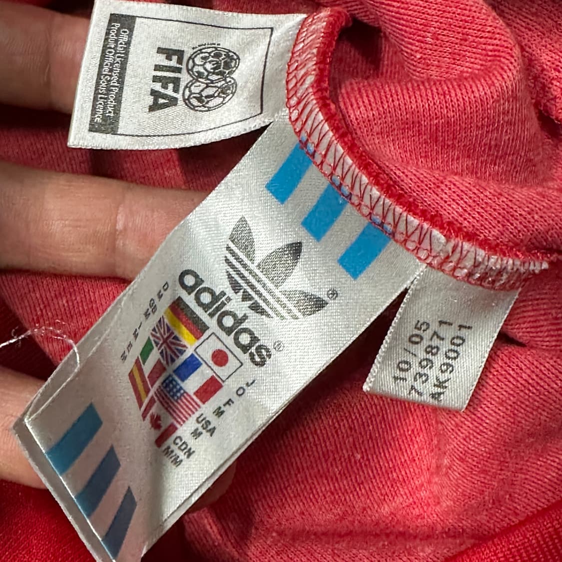 아디다스 잉글랜드 월드컵 트랙탑  상품이미지5