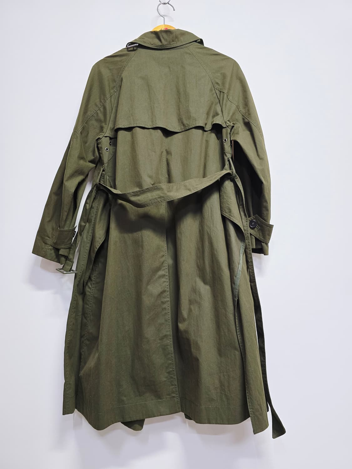 blooming 카키색 트렌치코트 상품이미지4