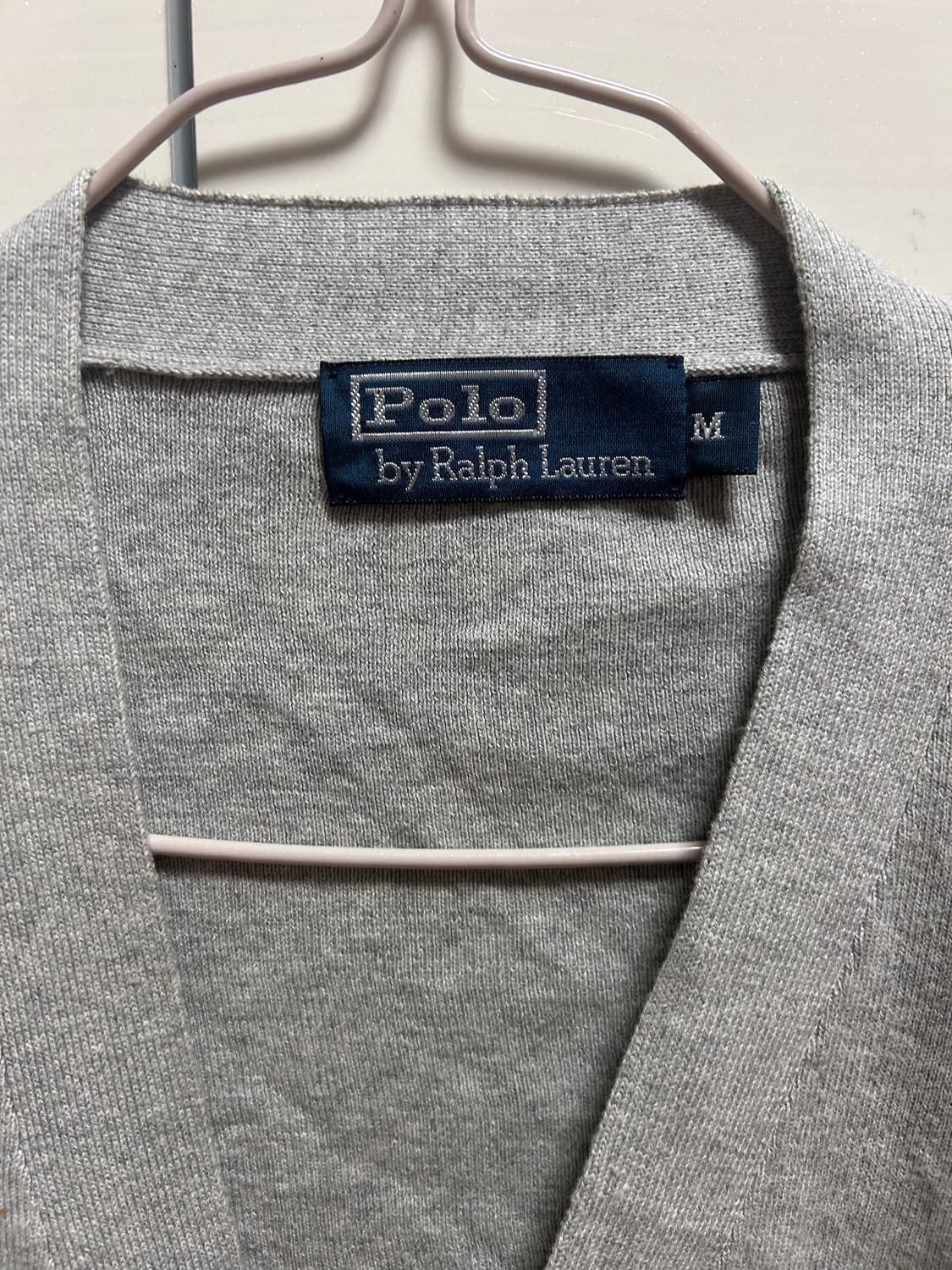 폴로 랄프로렌 가디건 회색 M 상품이미지2