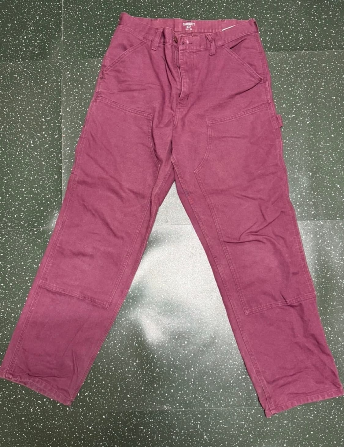 칼하트 wip 말벡 더블니 팬츠 30×32 상품이미지2