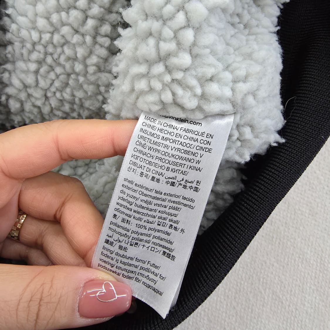 [XS] 캘빈클라인 진스 항공 패딩점퍼 봄버자켓 1223J1 상품이미지4