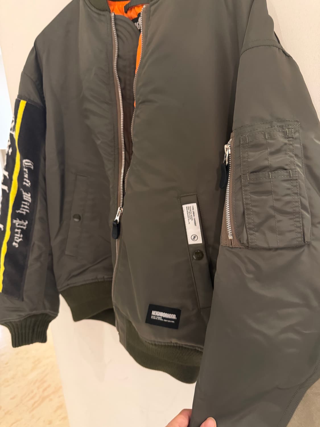 (새제품) 네이버후드 마원자켓 MA-1 FLIGHT JACKET MOD 상품이미지7