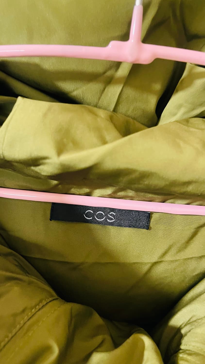 새상품) 코스 후디드 패딩 다운 베스트 바라클라바 상품이미지5