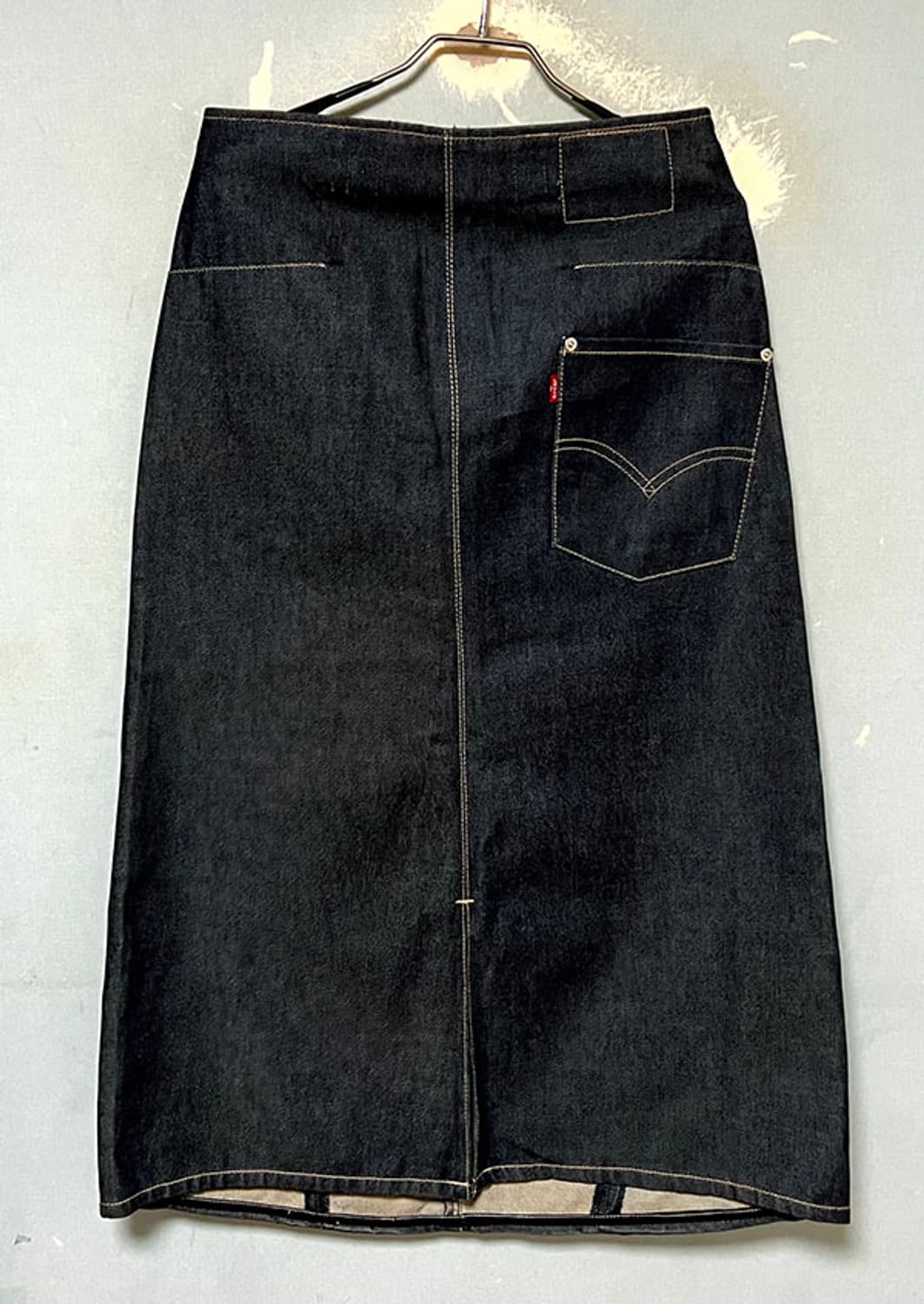 리바이스 엔지니어드 여자 데님 롱스커트 캐주얼 A라인 S 55 26 상품이미지2
