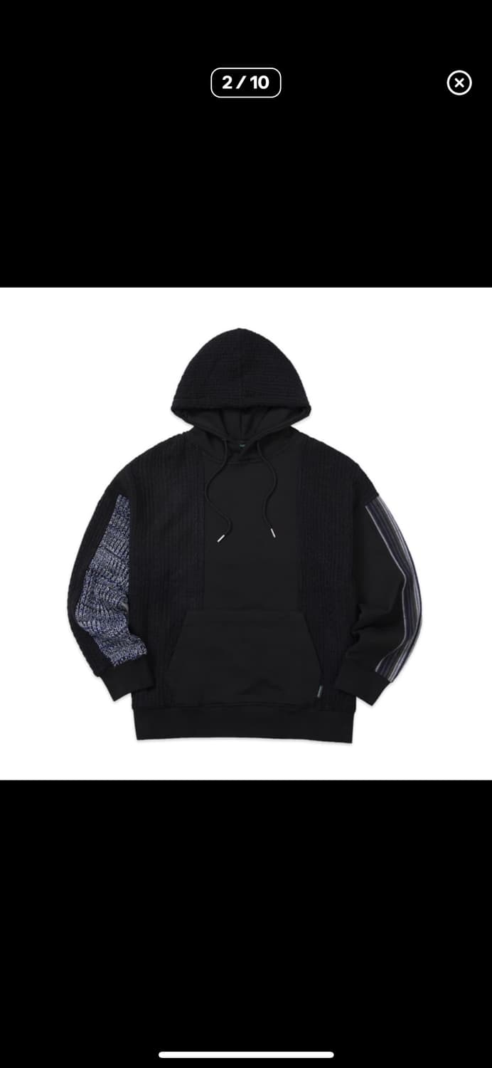 [L] 앤더슨벨 콘트라스트 후드 상품이미지1