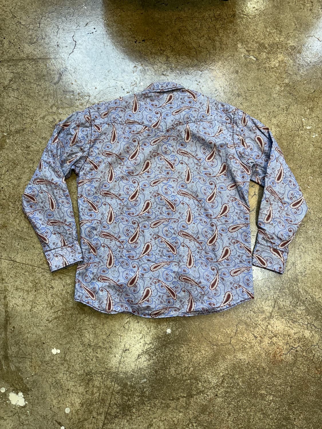 래리마한 페이즐리 웨스턴 셔츠 상품이미지5