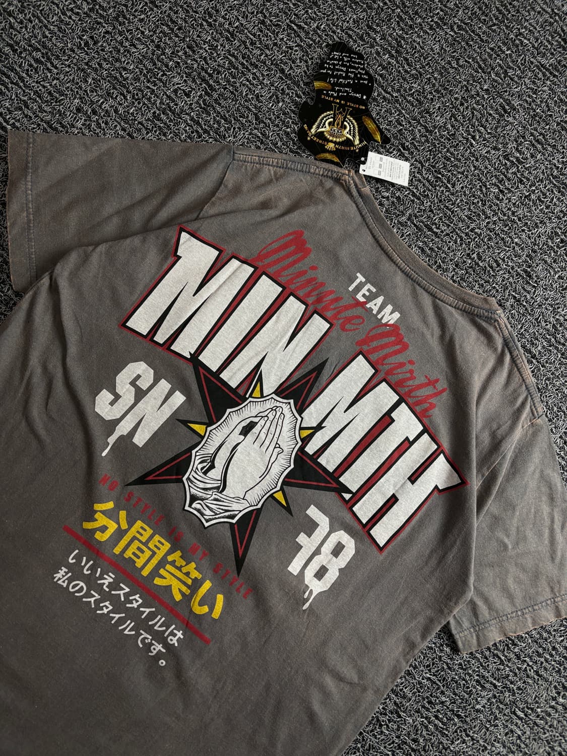 빈티지 아카이브 뉴스쿨 그래픽 반팔티 4195 상품이미지6