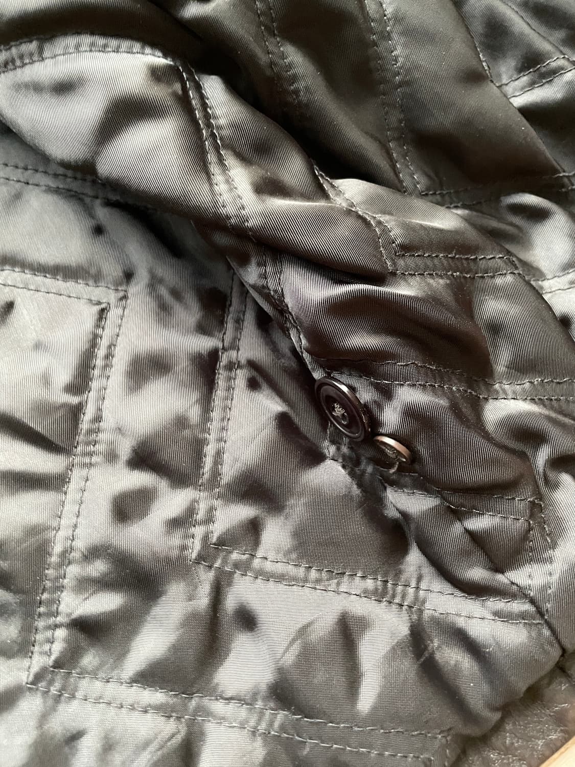 90s 올드갭 레더 자켓 블랙 상품이미지9