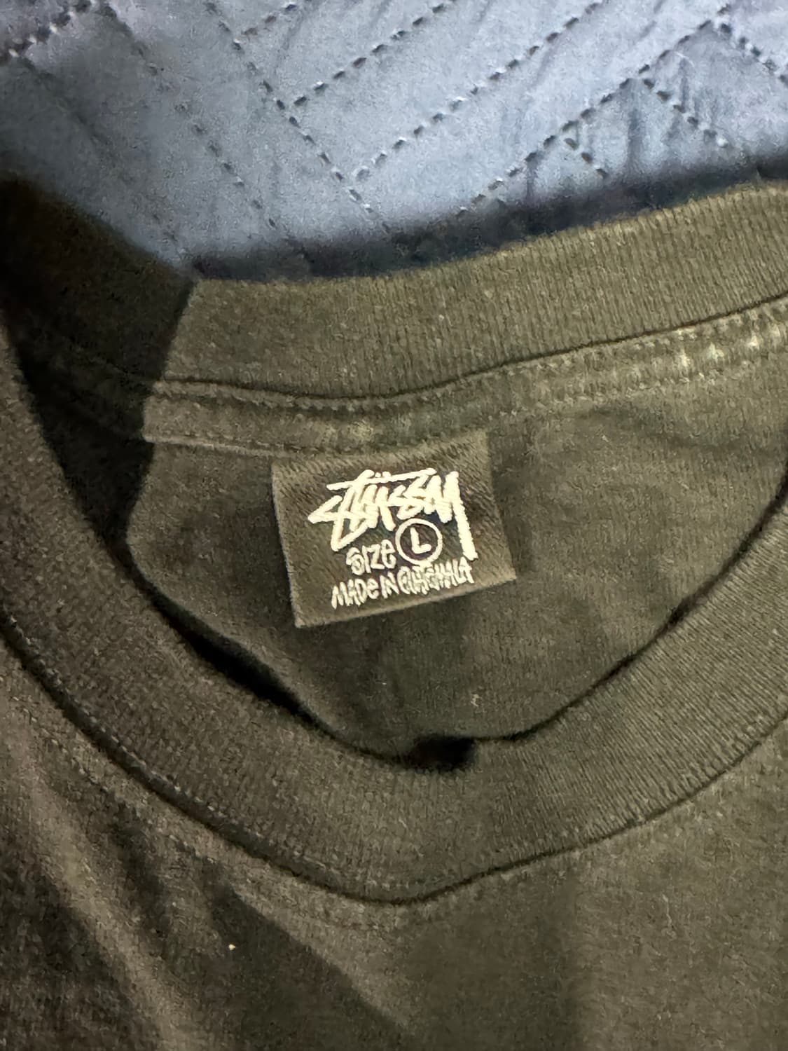 스투시 서울 롱슬리브 블랙 L 상품이미지3