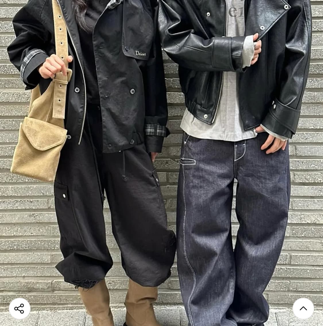 다이닛 카고 팬츠 블랙 상품이미지1