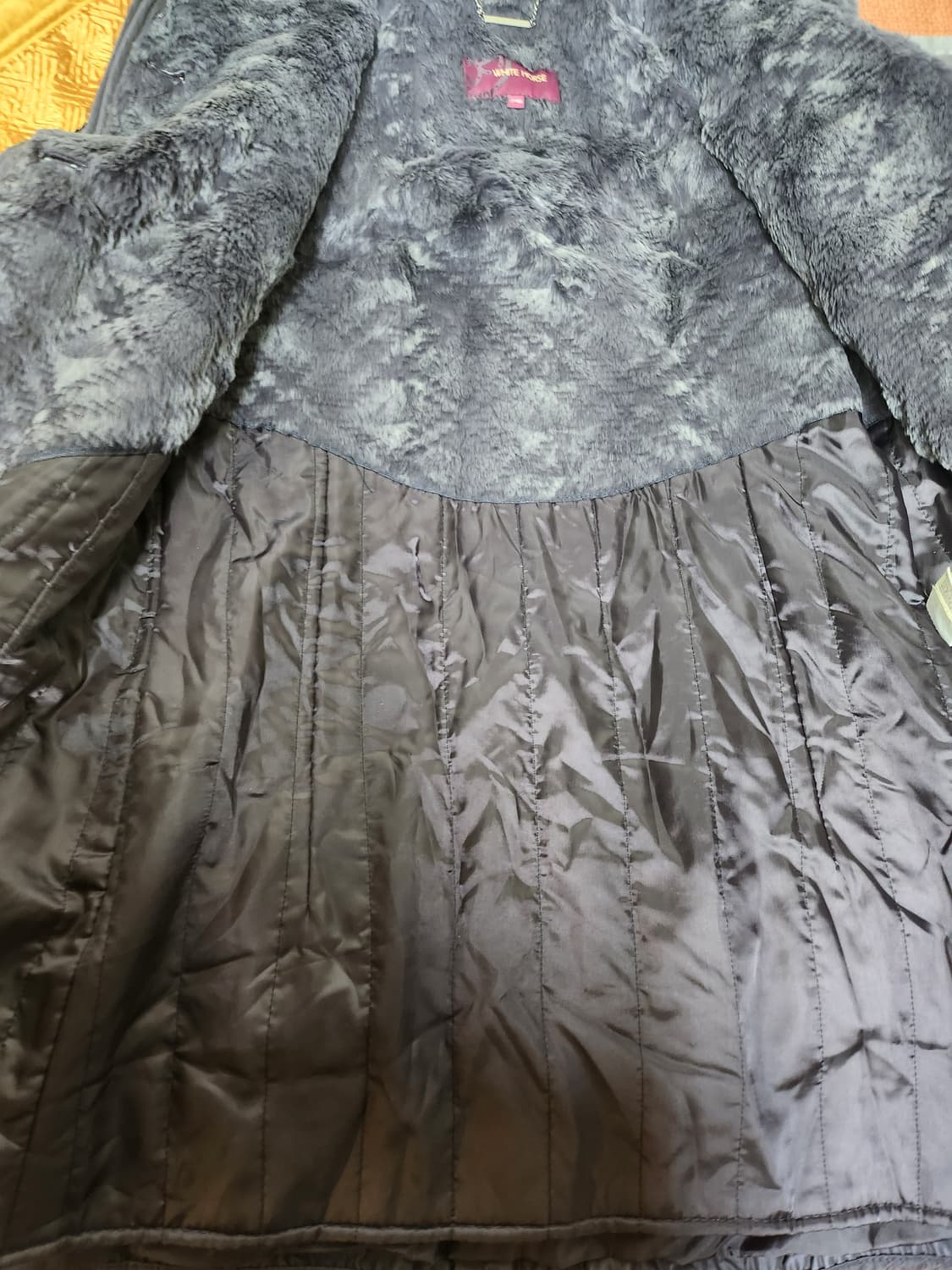 화이트호스 퍼 패딩 상품이미지4