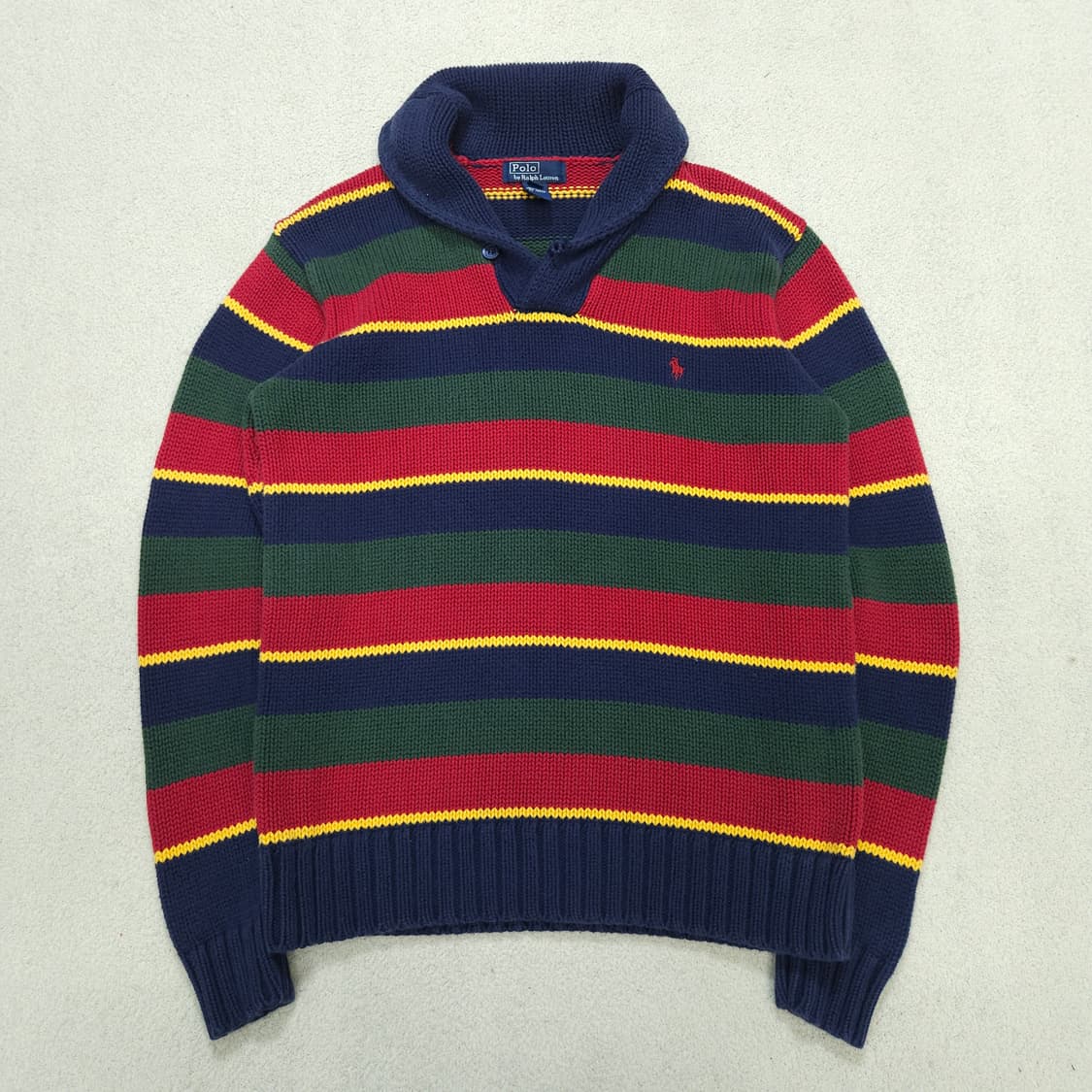 폴로 랄프 로렌 숄카라 니트 XL 상품이미지1