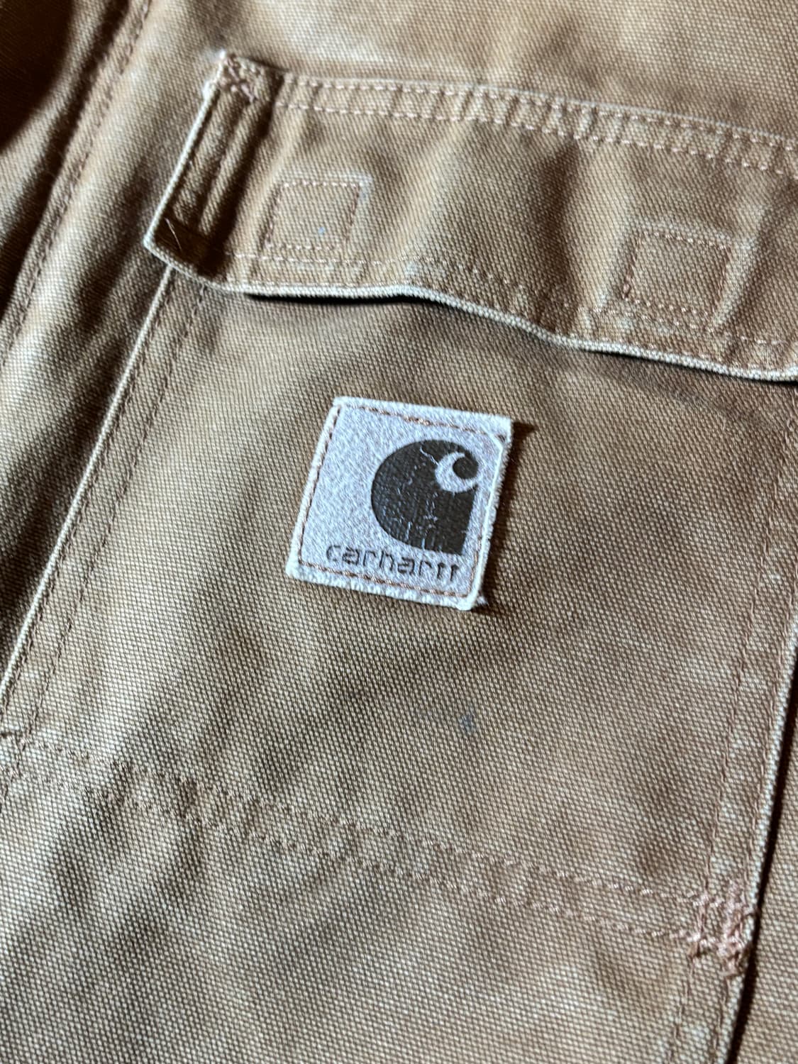 Carhartt 칼하트 누빔 워크 자켓 2XL 브라운 상품이미지5