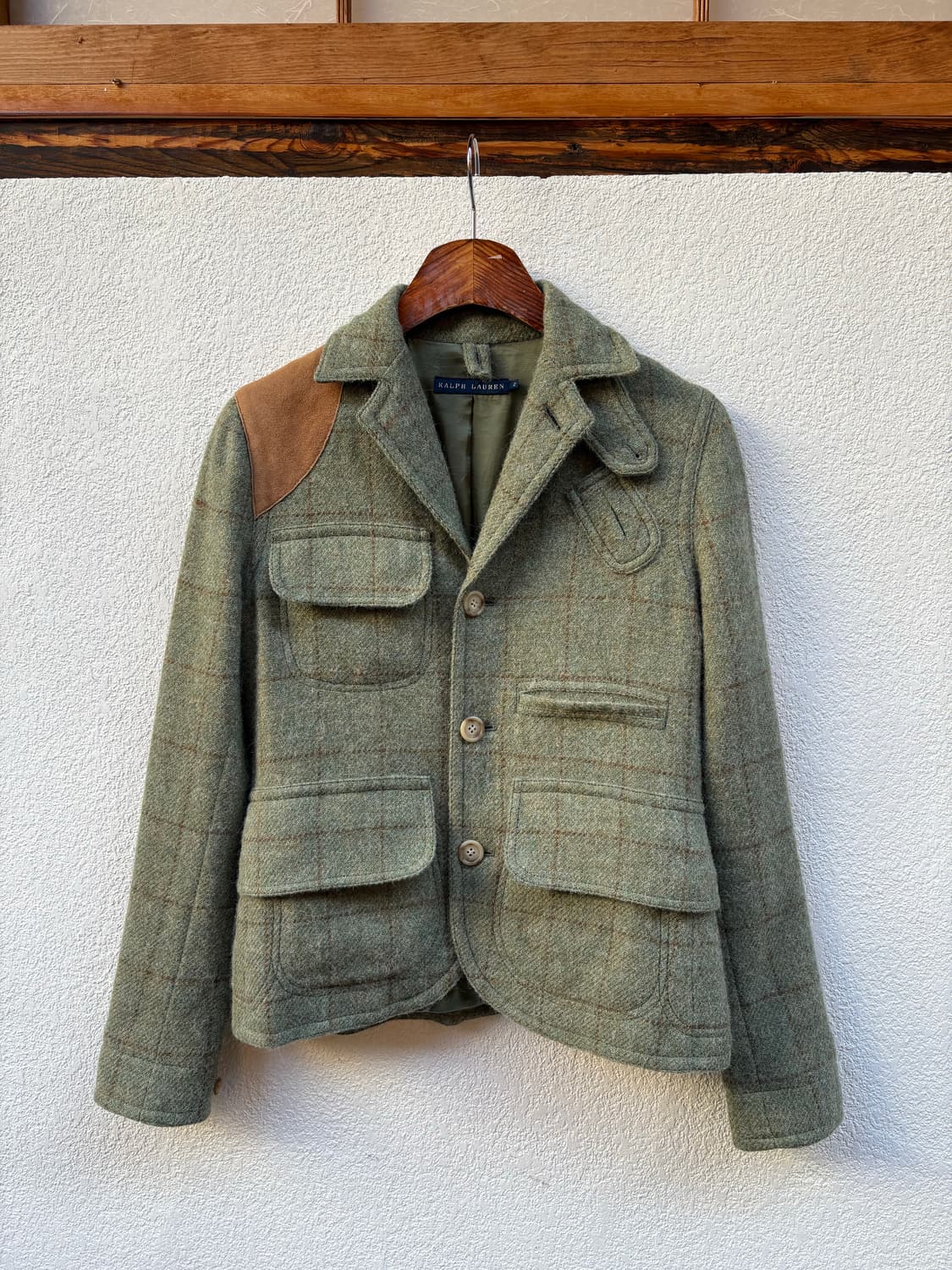 폴로 울 알파카 자켓 상품이미지1