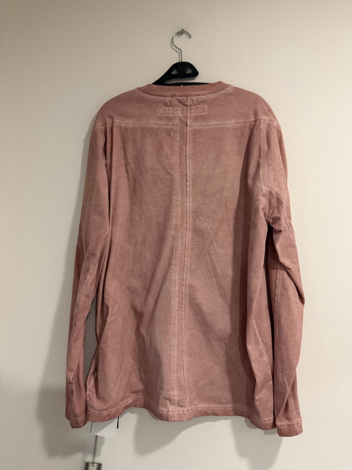 ATTEMPT (어템프트) 롱슬리브 핑크 워시드 제품 상품이미지4