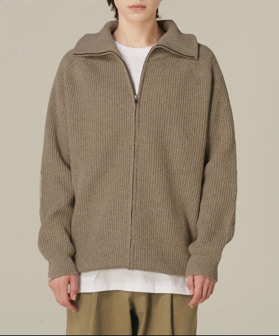 테이크이지 집업 니트 가디건 상품이미지2