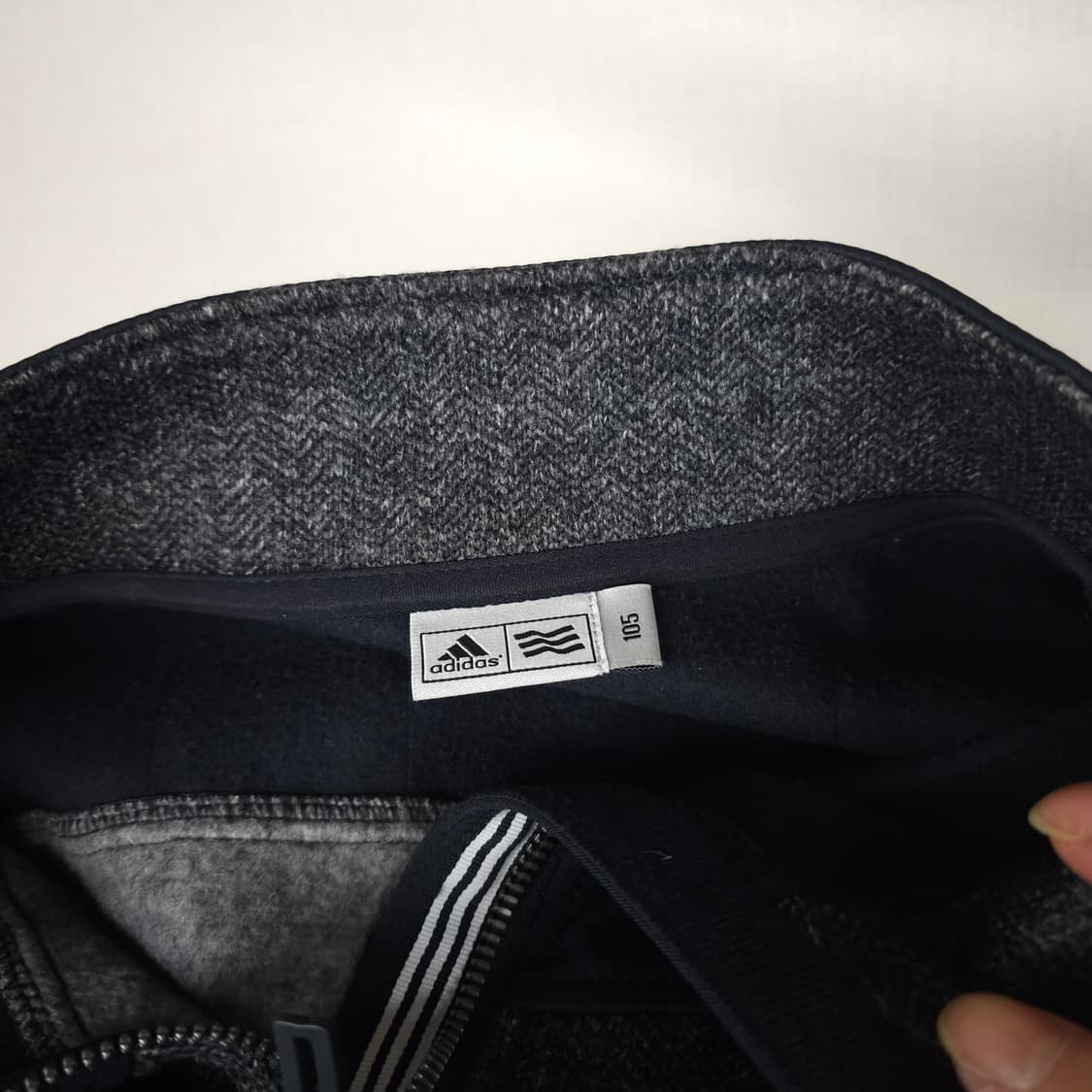 아디다스 후리스집업 남자105사이즈  상품이미지3