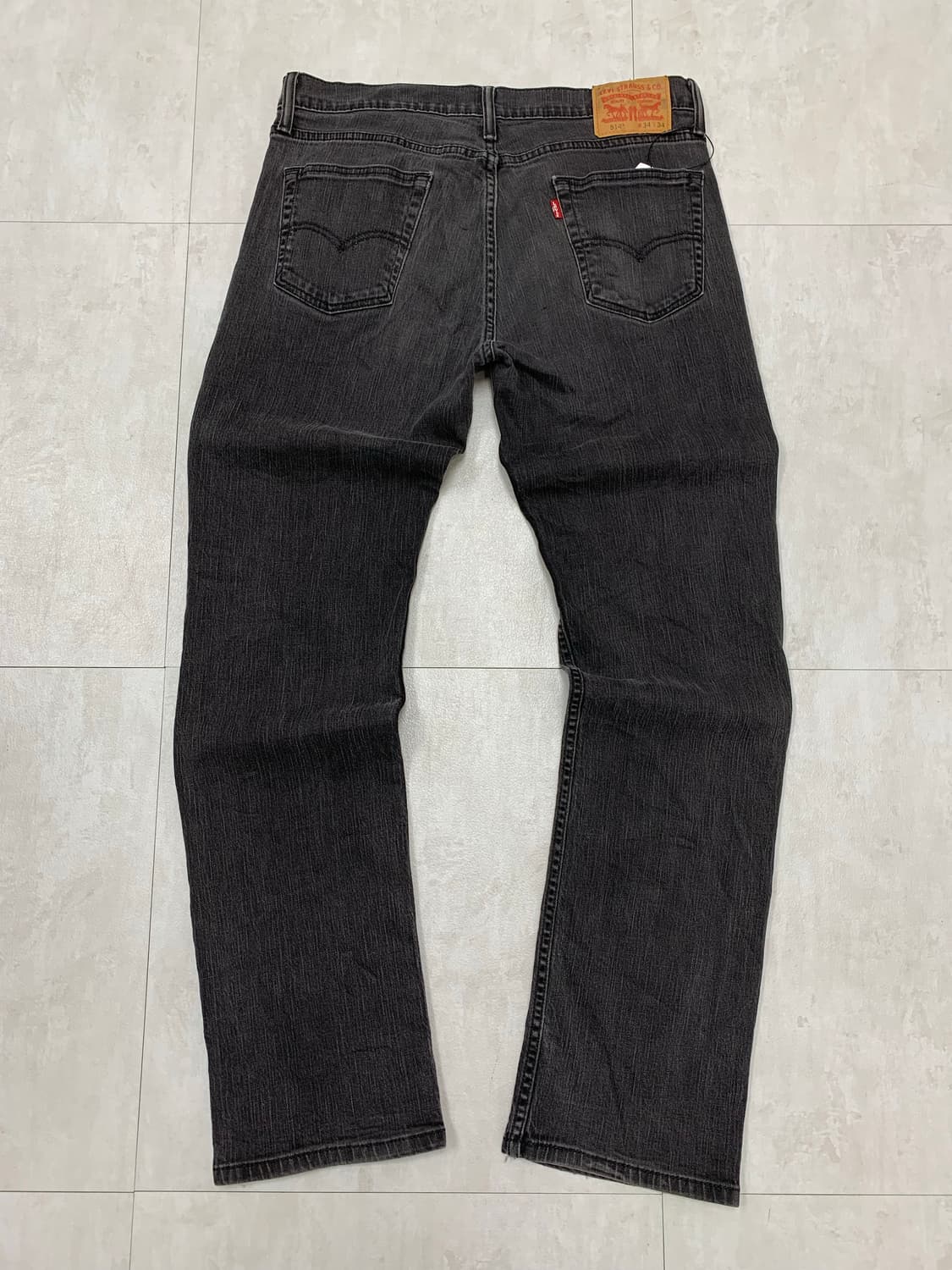리바이스 514 흑청 데님 팬츠 #310 상품이미지6