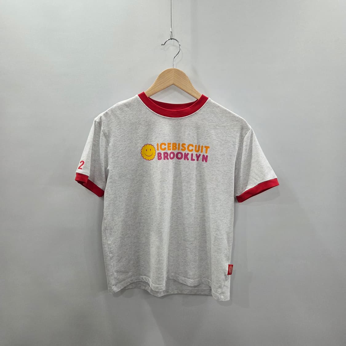 아이스비스킷 키즈 링거 티셔츠 155  상품이미지1