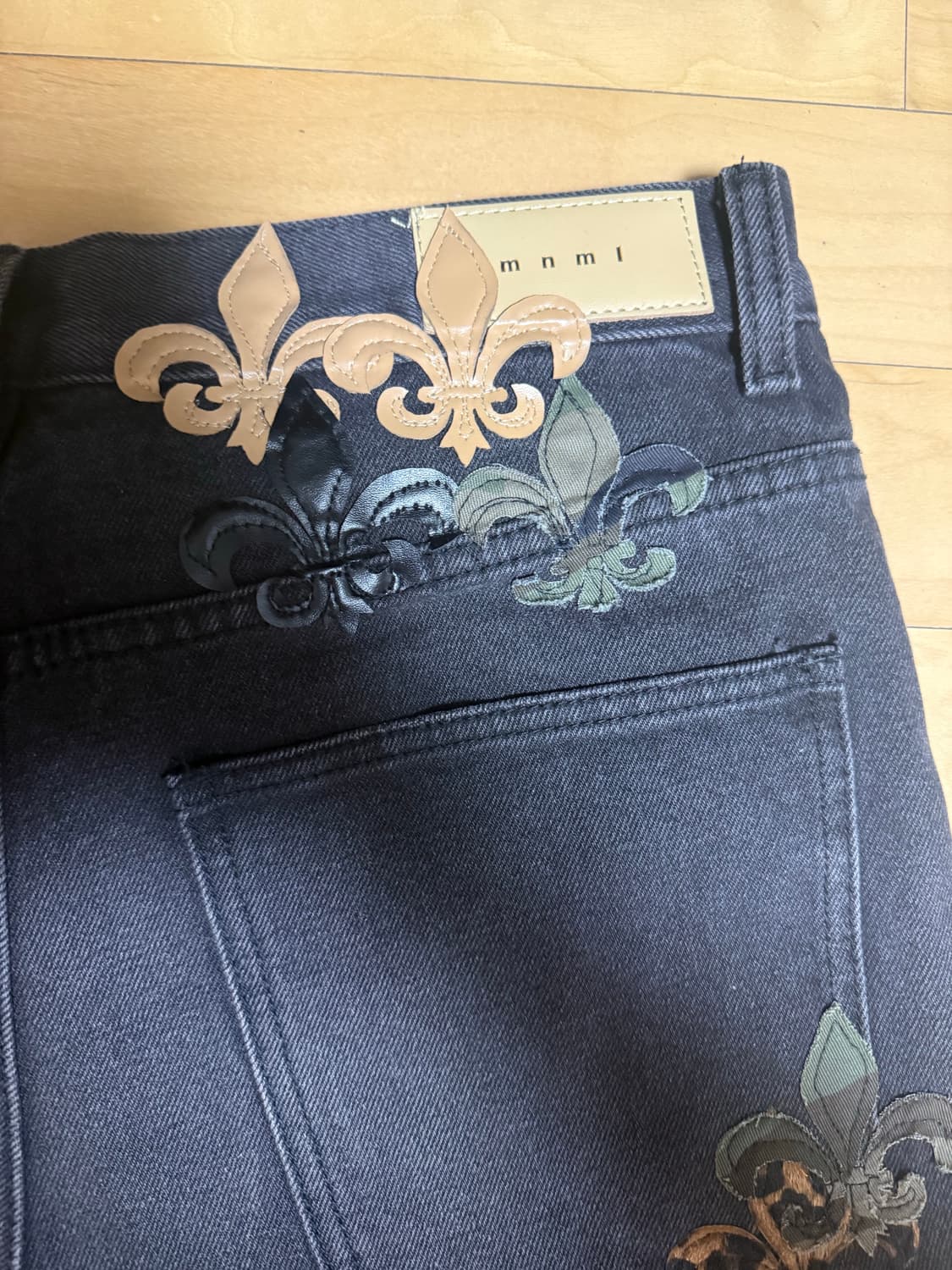 Mnml 패치 바지 31 상품이미지4