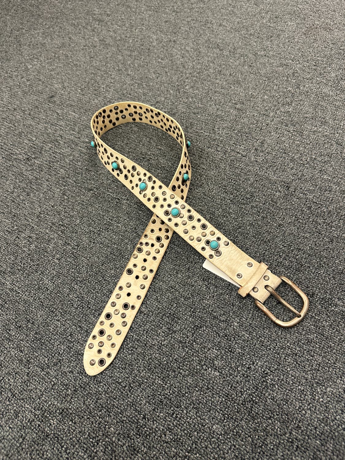 빈티지 웨스턴 가죽벨트 상품이미지2