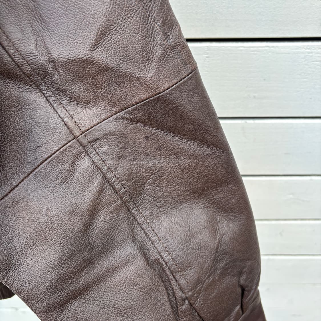 Vintage 빈티지 레더 가죽 자켓 (새상품) 상품이미지9