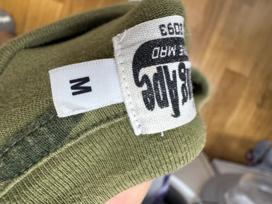 (희귀)베이프 녹계 롱슬리브(우먼스M) 상품이미지4