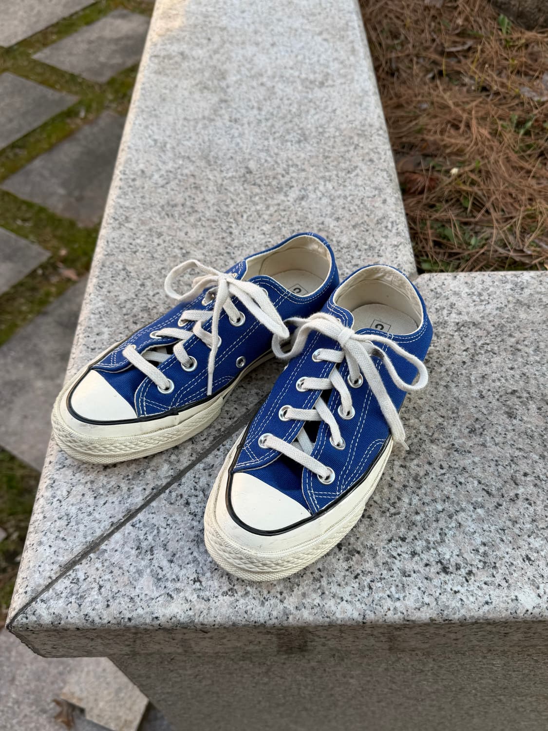 Converse 컨버스 척 70 로우 빈티지 캔버스 러쉬 블루 상품이미지2