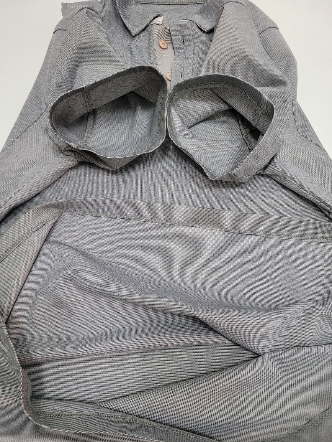 TIME 한섬 타임 옴므 카라 반팔 티셔츠 / 남 95 그레이
 상품이미지7