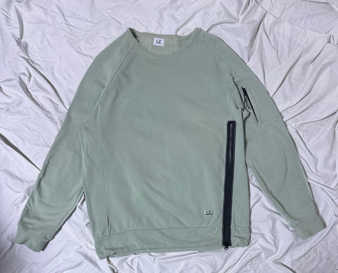 Cp 컴퍼니 사이드 집업 스웨트셔츠 상품이미지1