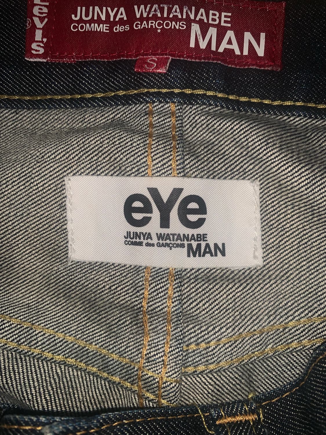 [S]준야 와타나베x리바이스503 절개 데님 키드밀리님 착용 상품이미지4