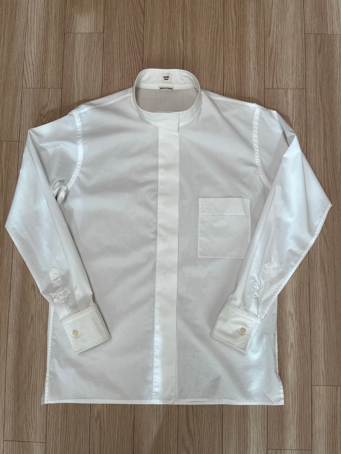 에르메스 여성 화이트 셔츠 40 상품이미지4