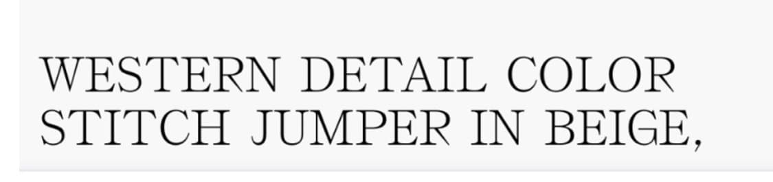 마뗑킴 스티치 점퍼 봄버 자켓 Matin Kim 웨스턴 디테일 컬러 스티 상품이미지3