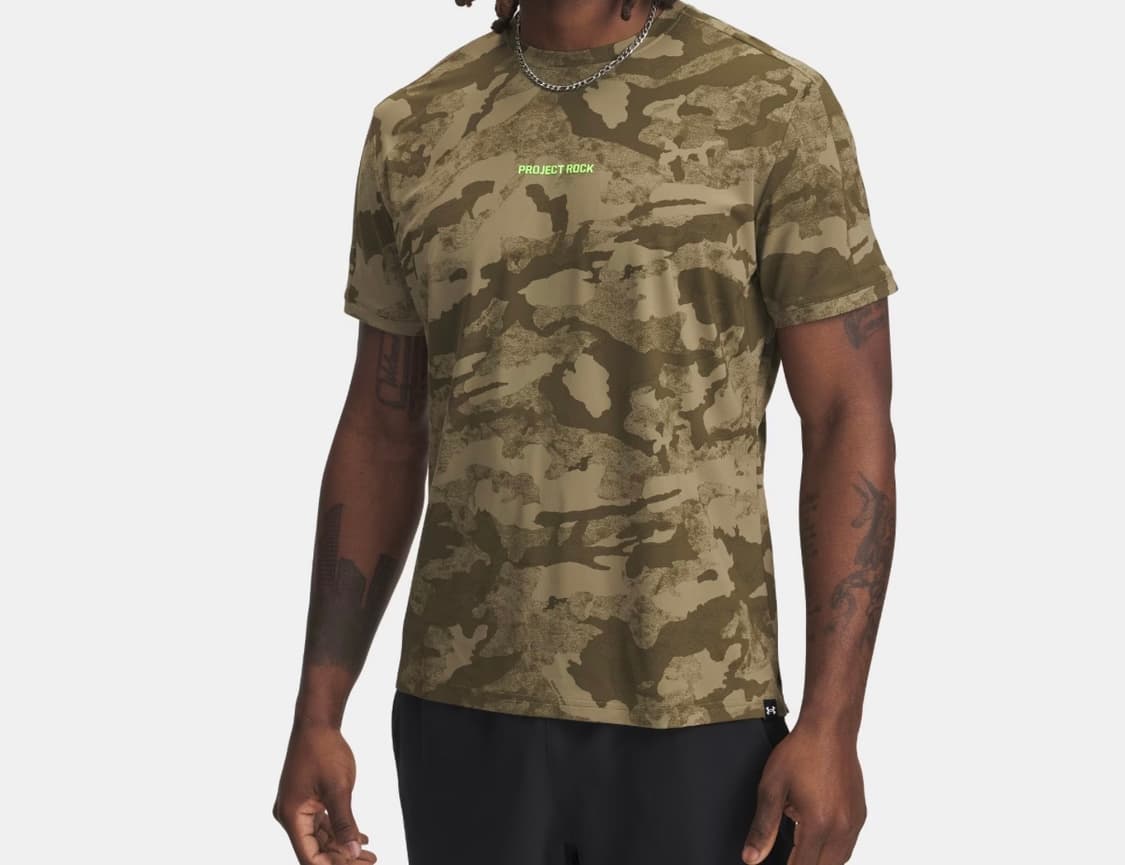 언더아머 프로젝트 락 카모 반팔티 + 반바지 세트 상품이미지4
