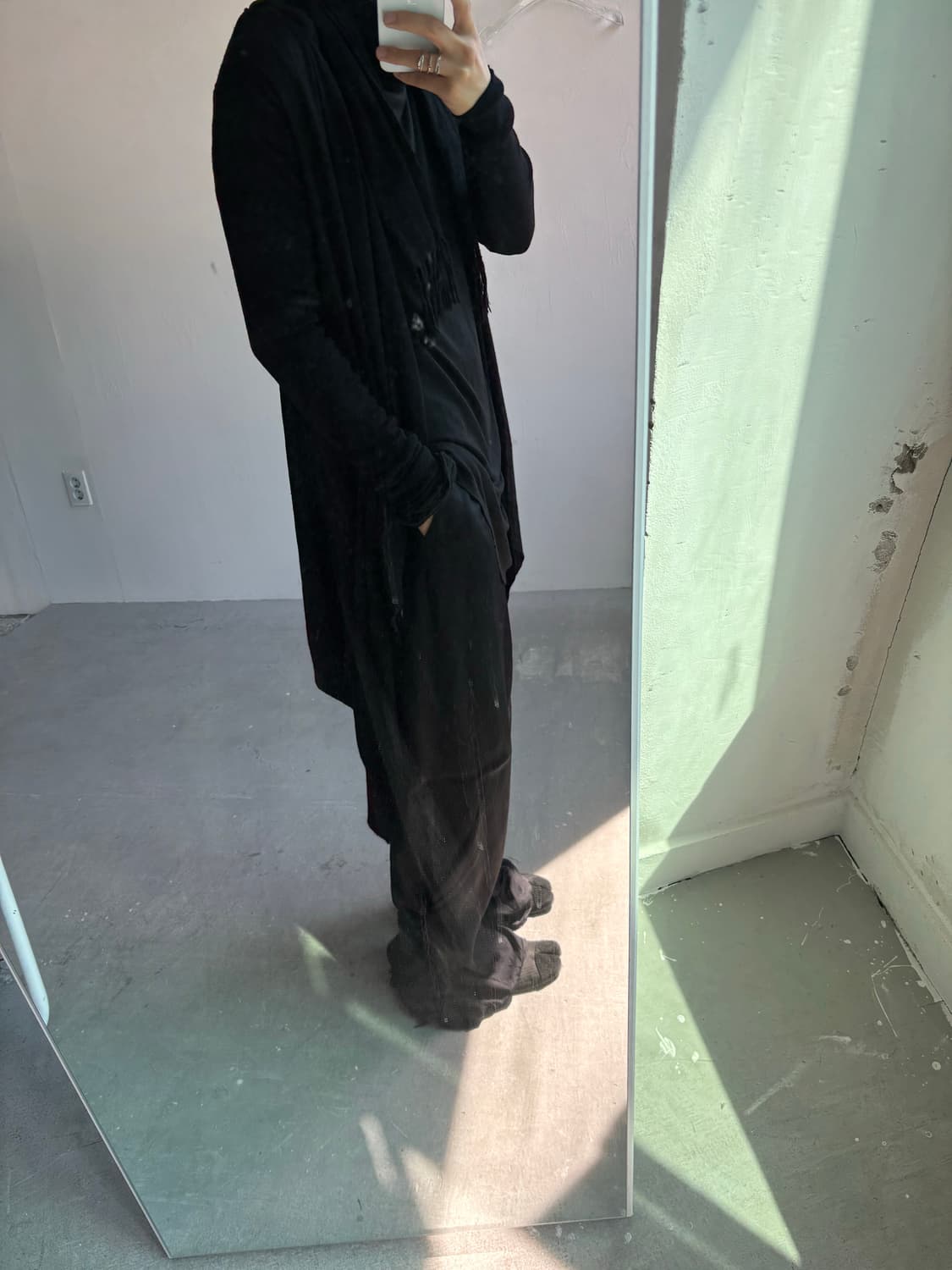 릭오웬스 12ss 비대칭 가디건 상품이미지5