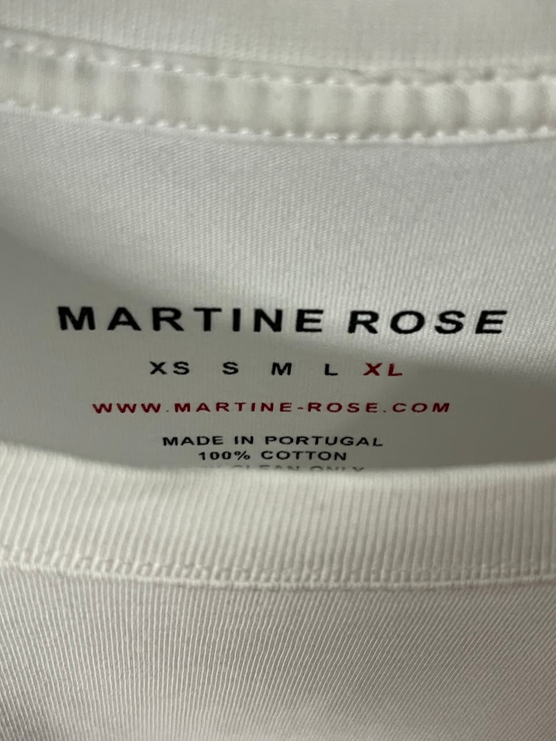 마틴로즈 클래식 로고 반팔티 상품이미지3