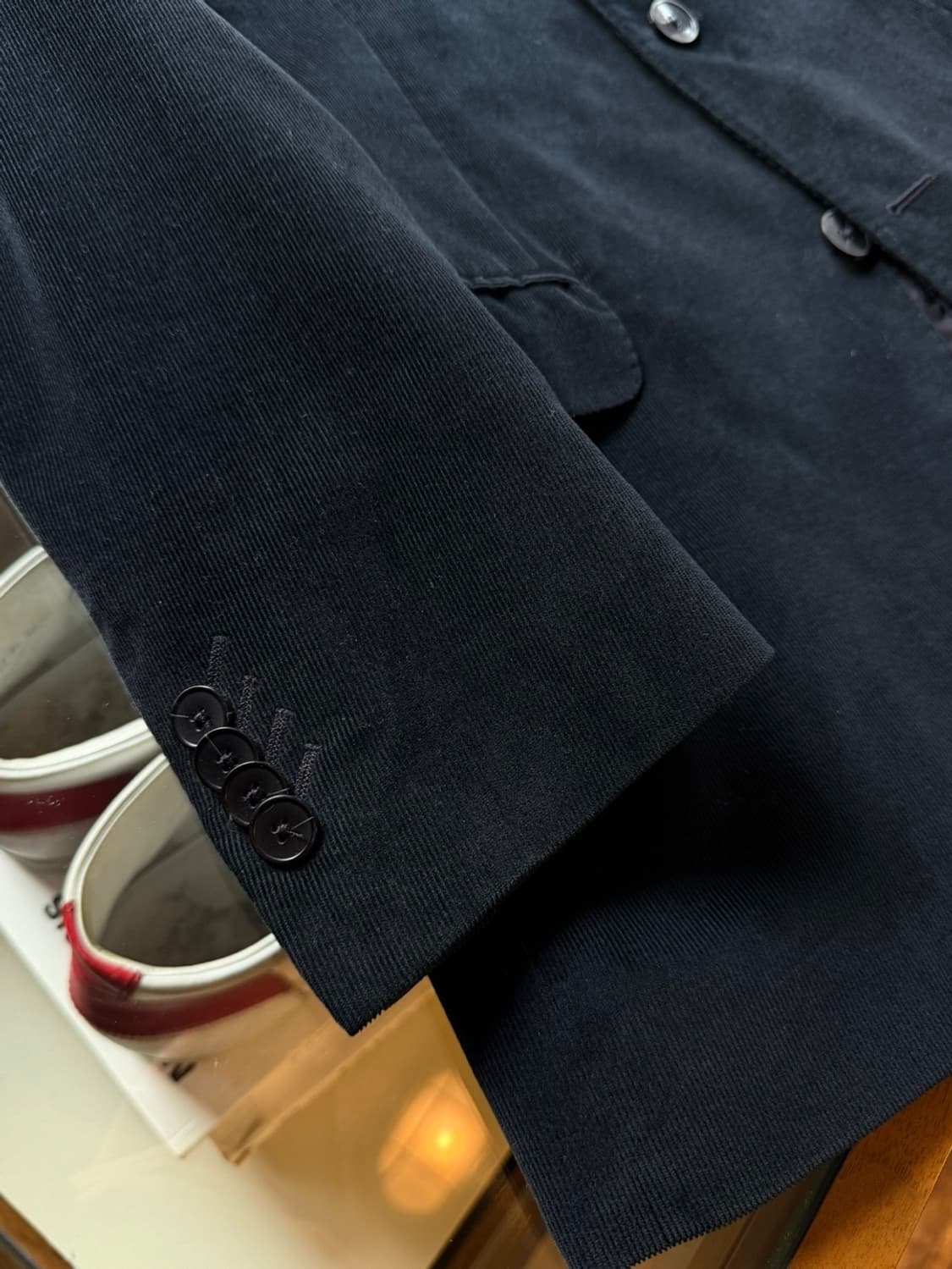 Z제냐 코듀로이 테일러드 자켓 100 상품이미지4