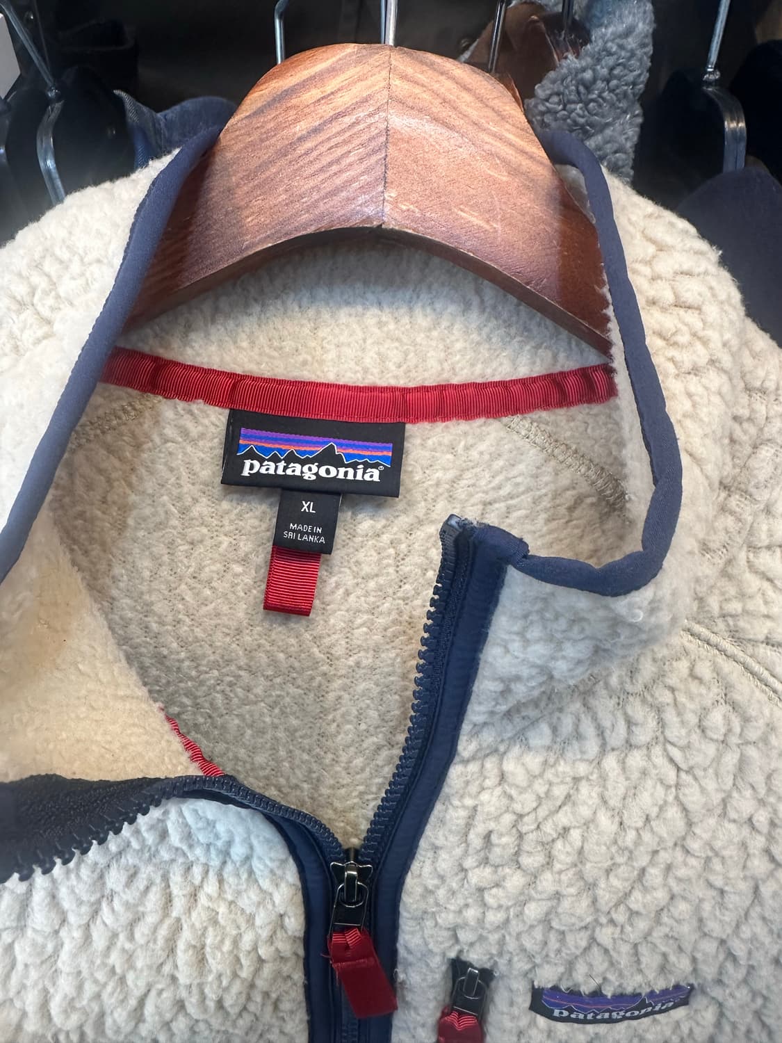 파타고니아 레트로 파일 후리스 아이보리 상품이미지2