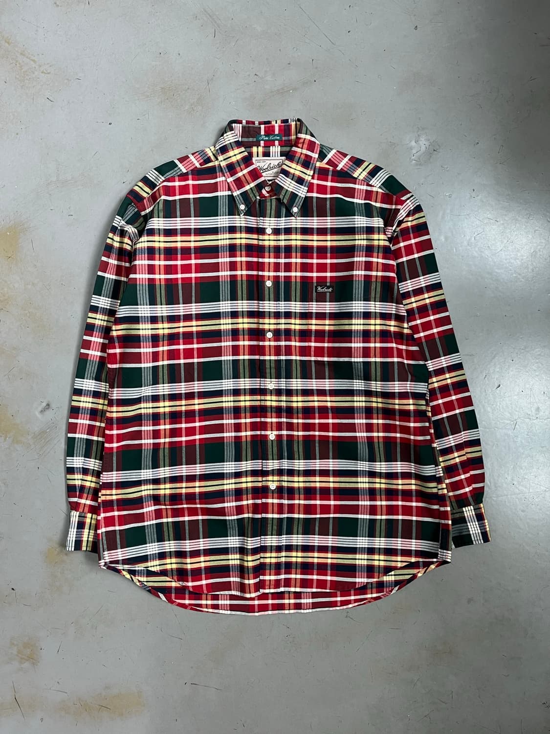 90-00‘s Woolrich check shirt 상품이미지1