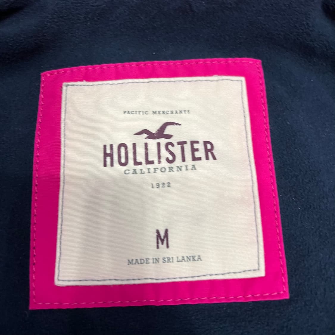 M) 홀리스터 플리스 안감 크롭 후드 자켓 점퍼 후드집업 상품이미지5