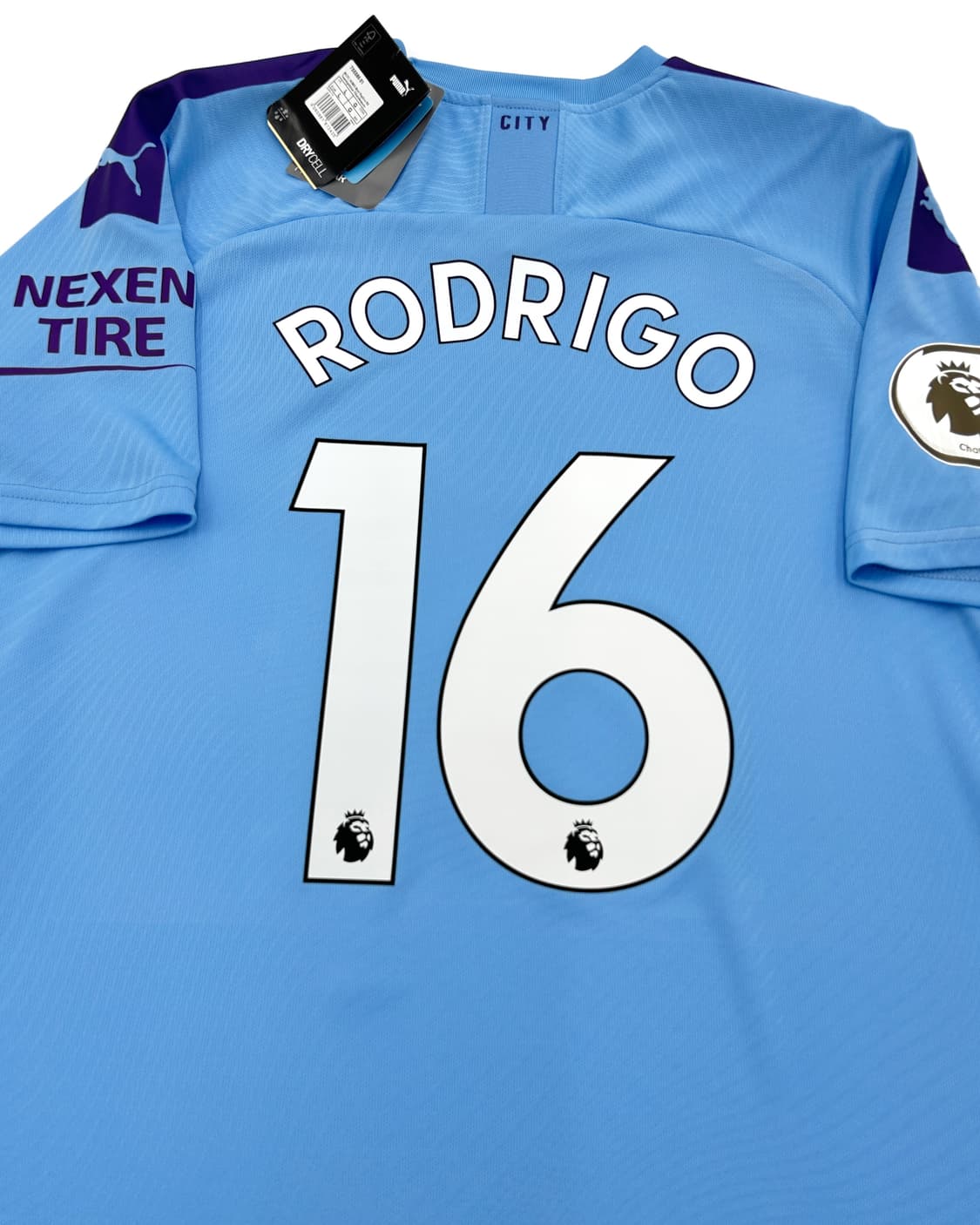 *새상품* 퓨마 19-20 맨체스터 시티 홈 125주년 리그킷 로드리 상품이미지1