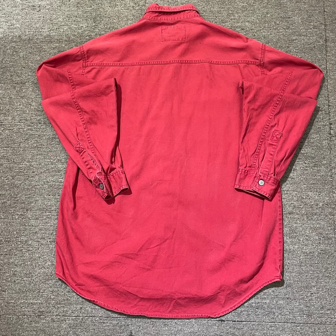 (M) 90s Levi's 리바이스 코튼 워크 셔츠 상품이미지5