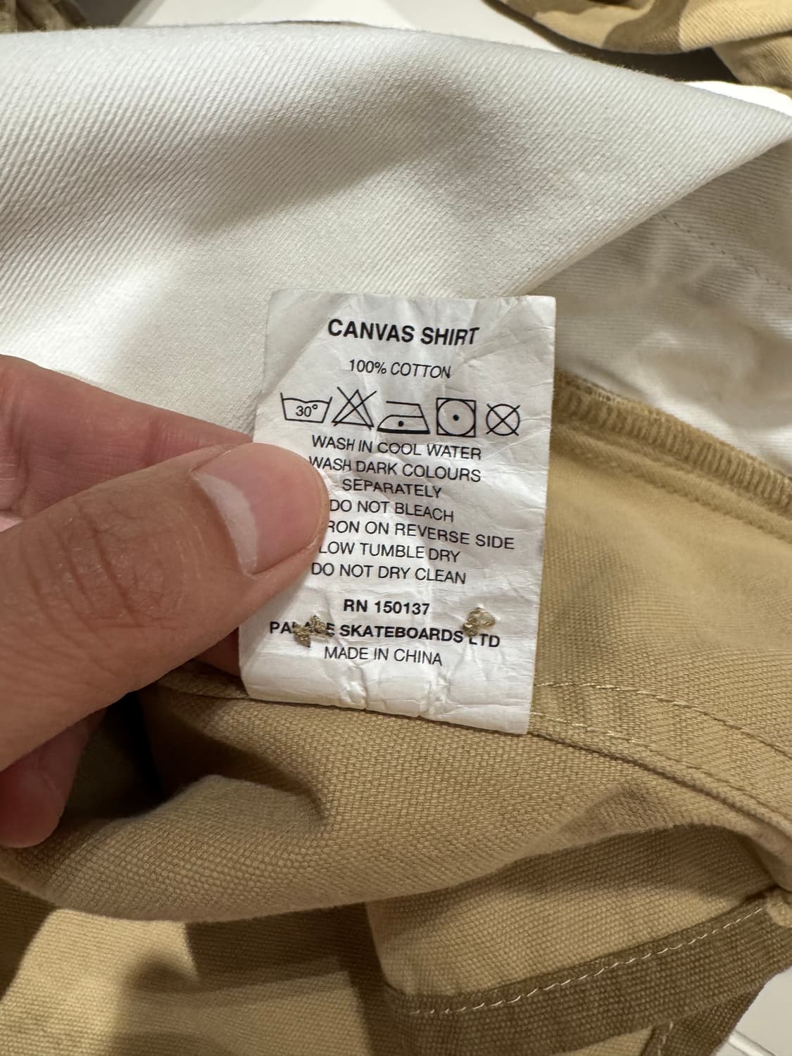 팔라스 캔버스 셔츠 데저트 카모 상품이미지3